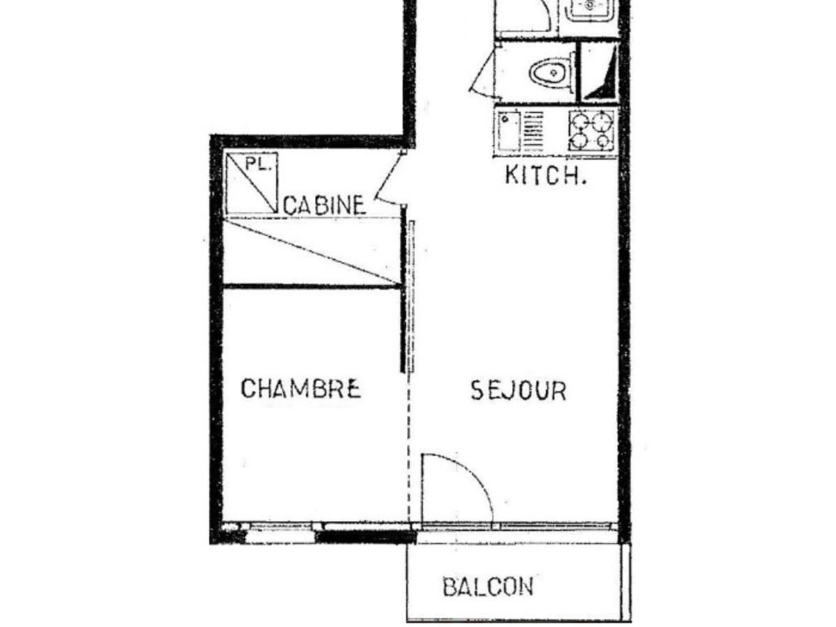 Studio Renove Style Montagne Pour 4 Pers Aux Menuires, Balcon Est, Acces Direct Pistes - Fr-1-452-22 Leilighet Saint-Martin-de-Belleville Eksteriør bilde